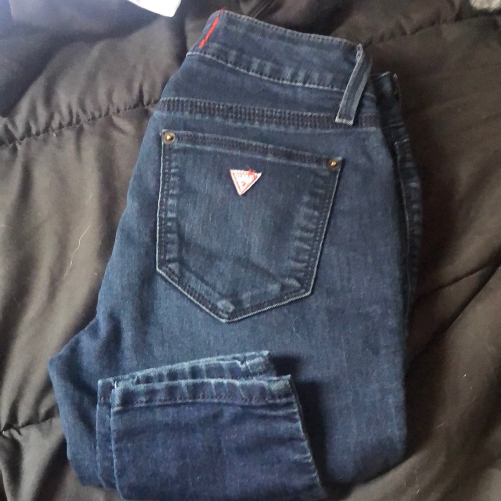 Guess Women’s Dark Blue Denim Jeans